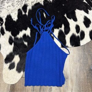 mimosa | halter tie top